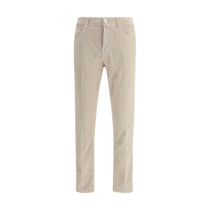 Jacob Cohen Gray Cotton Casual Pants