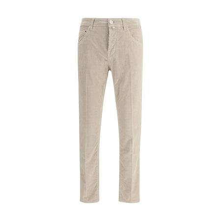 Jacob Cohen Gray Cotton Casual Pants