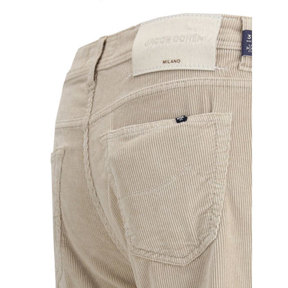 Jacob Cohen Gray Cotton Casual Pants