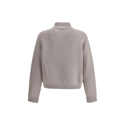 Our Legacy White Merino Wool Cardigan