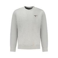 Accademia Militare Gray Cotton Men's Sweater