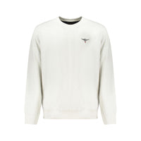Accademia Militare Gray Recycled Cotton Men Sweater