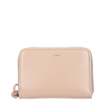 Jil Sander Pink Leather Wallet