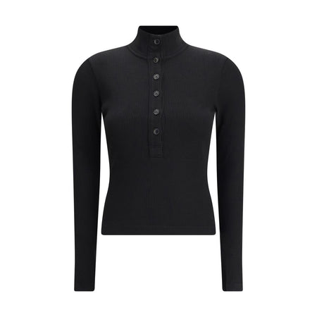 Citizens of Humanity Black Cotton Longsleeve Shirt