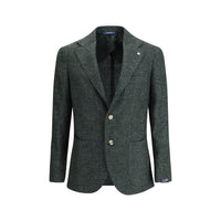Gi Capri Single-breasted Blazer in mélange fabric