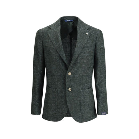 Gi Capri Single-breasted Blazer in mélange fabric