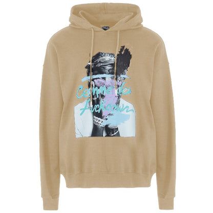 Comme Des Fuckdown Beige Cotton Sweatshirt
