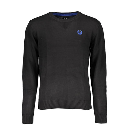 Gianmarco Venturi Black Cotton Sweater