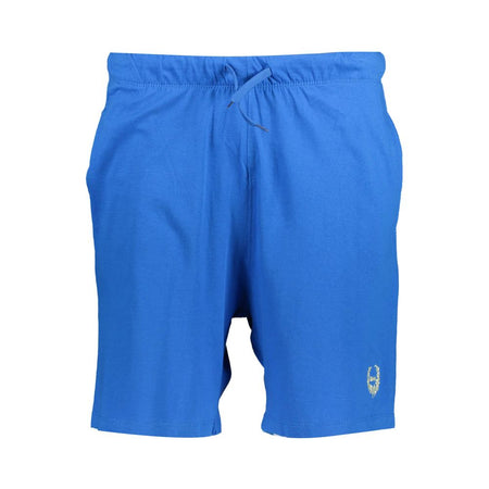 Gianmarco Venturi Blue Cotton Pant