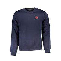 Gianmarco Venturi Blue Cotton Sweatshirt