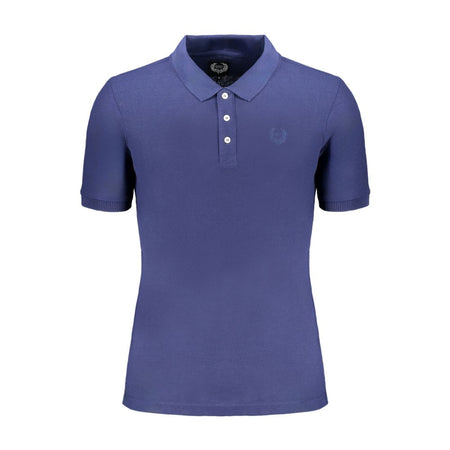 Gianmarco Venturi Blue Cotton Polo Shirt