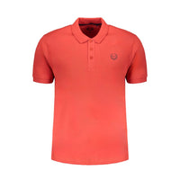 Gianmarco Venturi Red Cotton Polo Shirt