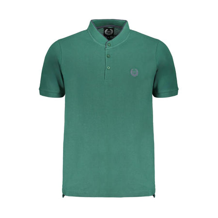 Gianmarco Venturi Green Cotton Polo Shirt