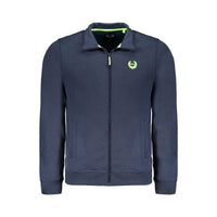 Gianmarco Venturi Blue Cotton Sweatshirt