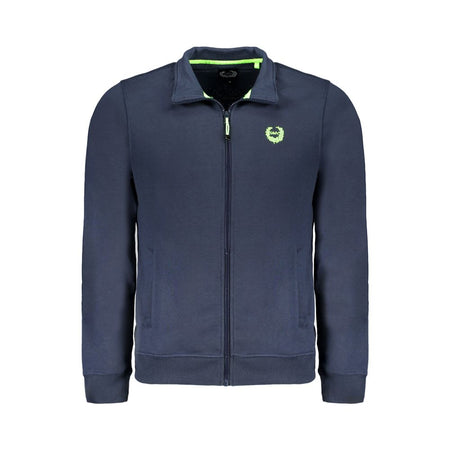 Gianmarco Venturi Blue Cotton Sweatshirt