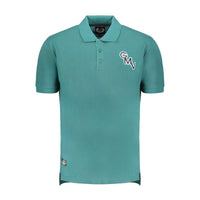 Gianmarco Venturi Green Cotton Polo Shirt