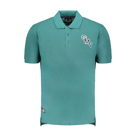 Gianmarco Venturi Green Cotton Polo Shirt