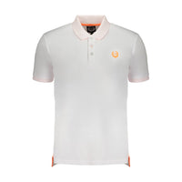 Gianmarco Venturi White Cotton Polo Shirt
