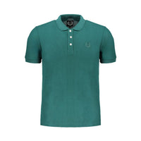 Gianmarco Venturi Green Cotton Polo Shirt
