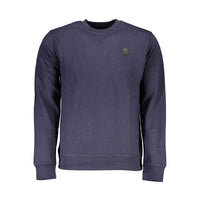 Gianmarco Venturi Blue Cotton Sweatshirt