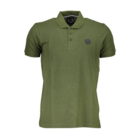 Gianmarco Venturi Green Cotton Polo Shirt