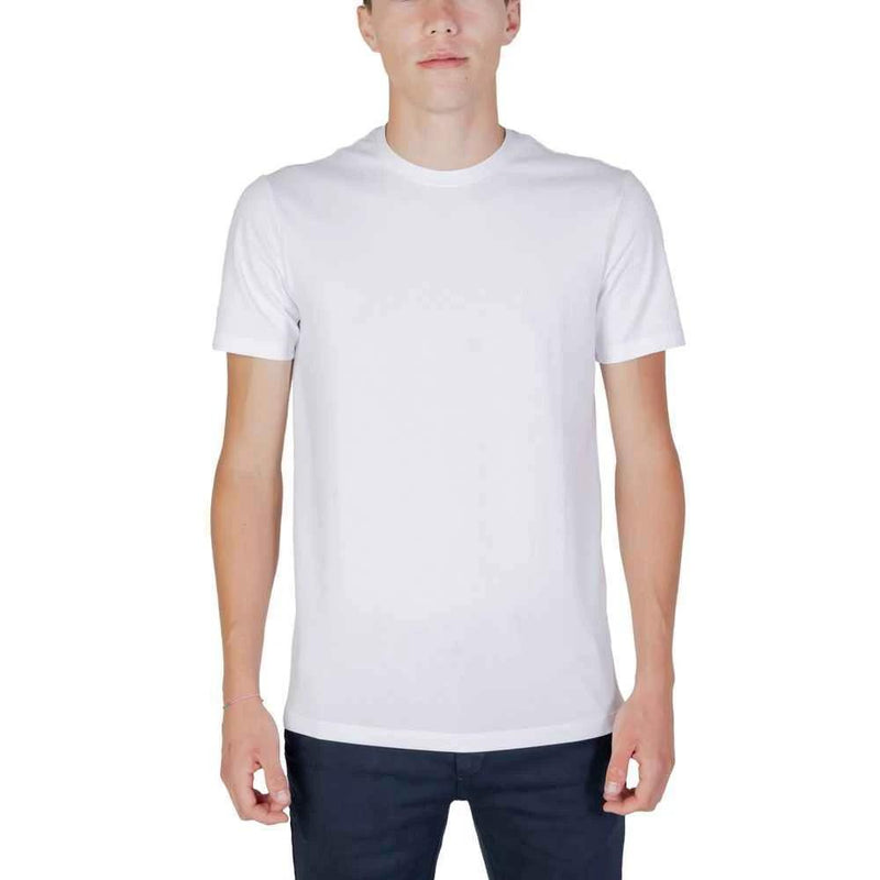 Armani Exchange White Cotton T-Shirt by Armani Exchange