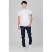 Armani Exchange White Cotton T-Shirt by Armani Exchange