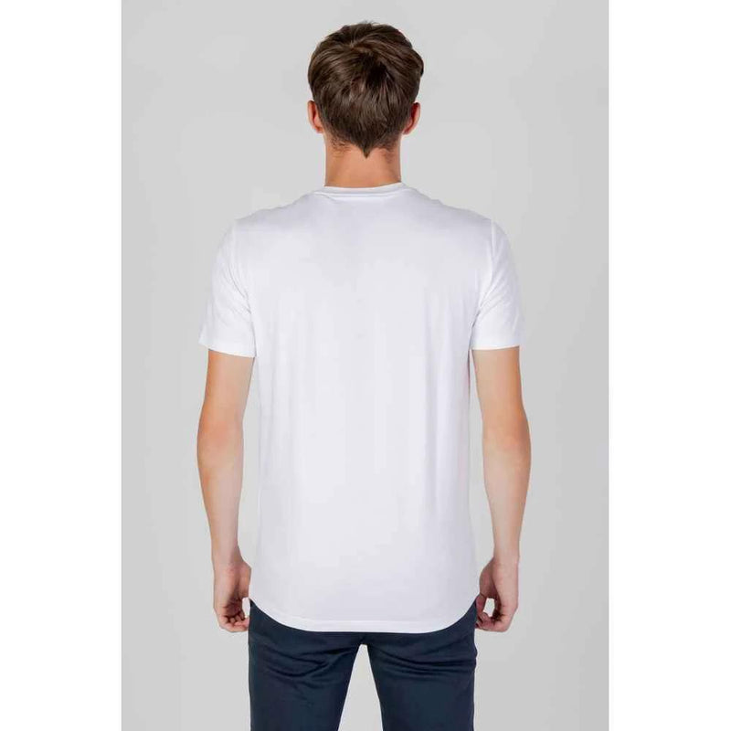 Armani Exchange White Cotton T-Shirt by Armani Exchange