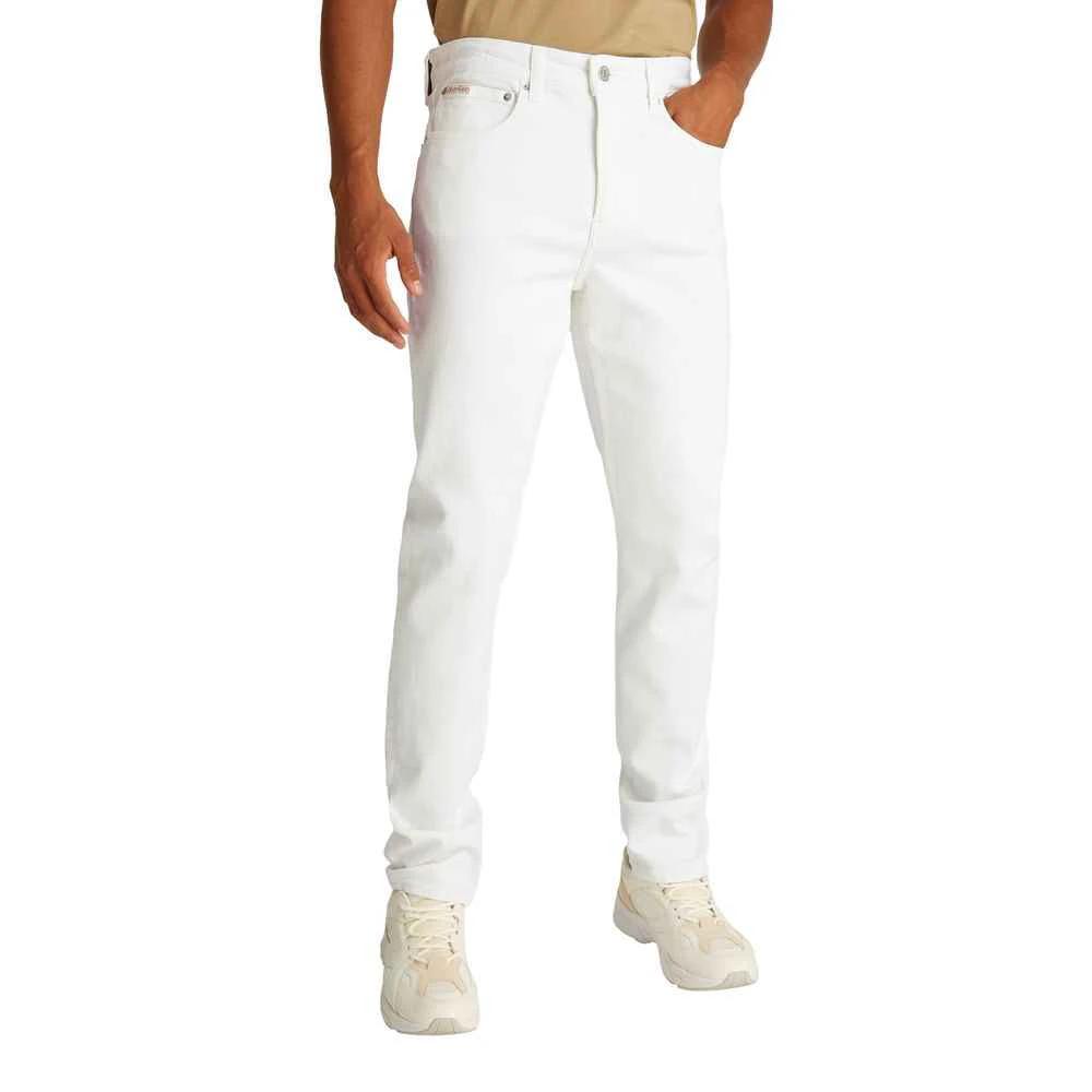Calvin Klein Jeans White Cotton Skinny Jeans by Calvin Klein Jeans