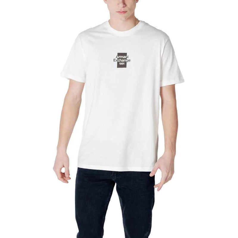 Armani Exchange White Cotton Sportswear by Armani Exchange