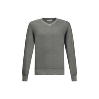 Cruciani Gray Cashmere Cashmere Sweater