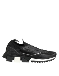Dolce & Gabbana Black SORRENTO Sport Stretch Sneakers Shoes