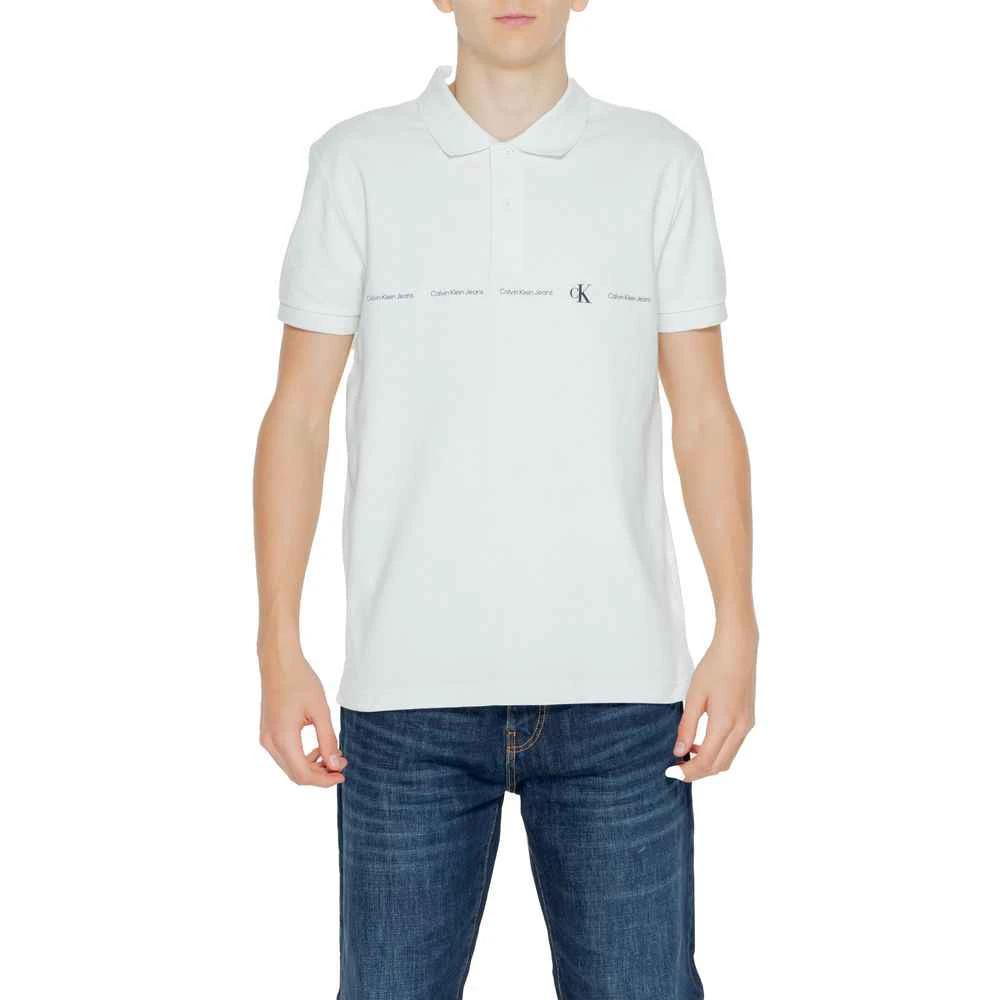 Calvin Klein Jeans Green Cotton Polo Shirt by Calvin Klein Jeans