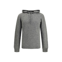 Roberto Collina Gray Cashmere Hoodie