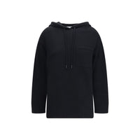 Max Mara Black Wool Hoodie