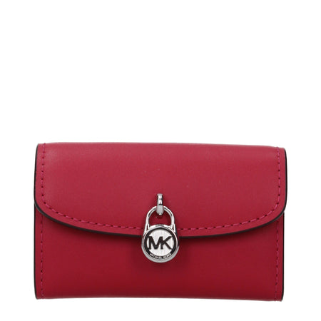 Michael Kors Red Leather Wallet