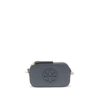 Tory Burch Blue Leather Shoulder Bag