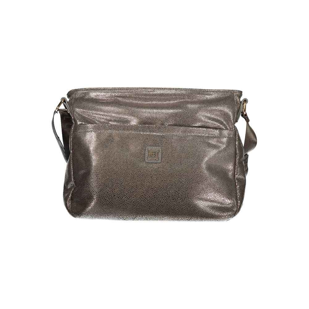 Laura Biagiotti Gray Polyester Handbag