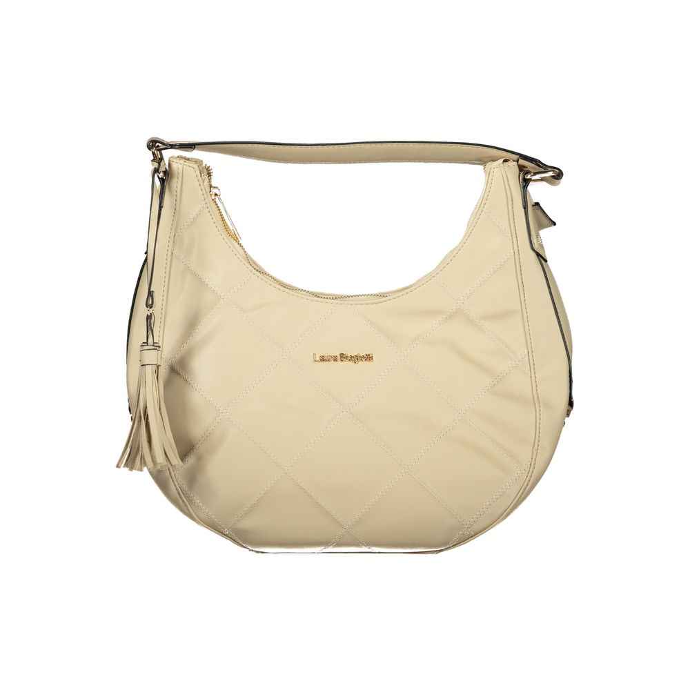 Laura Biagiotti Beige Pvc Handbag