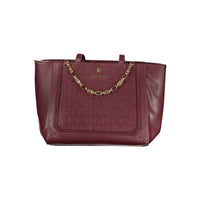 Laura Biagiotti Red Pvc Handbag