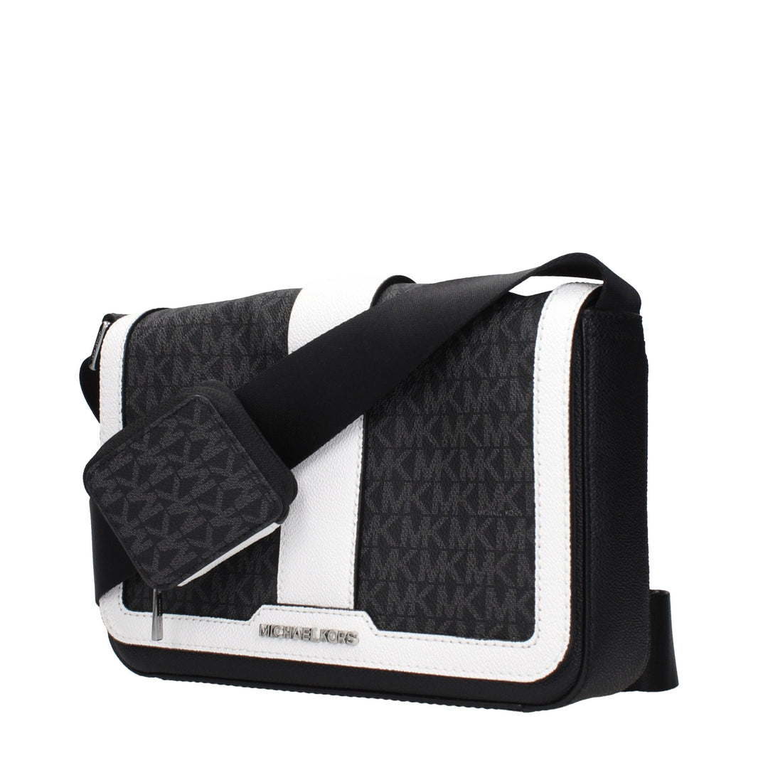 Michael Kors Black Fabric Crossbody Bags