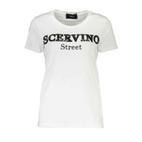 Scervino Street White Cotton T-Shirt