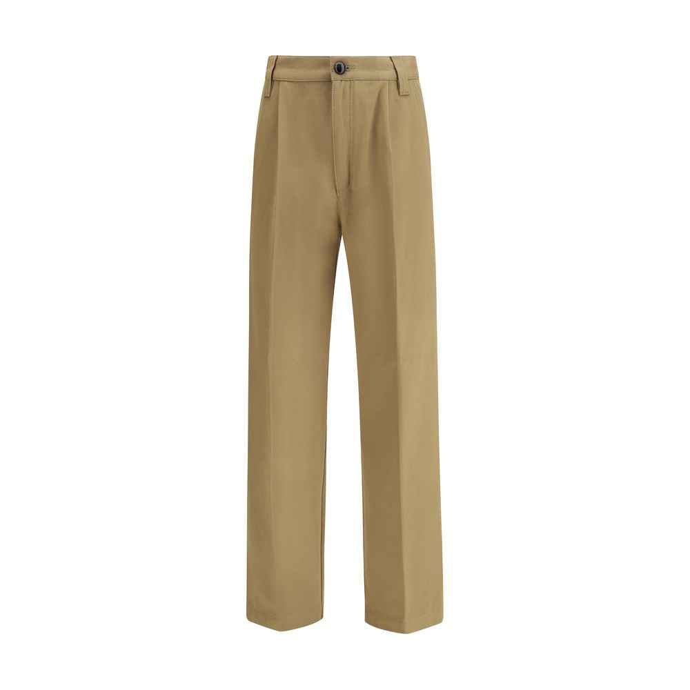 Namacheko Beige Cotton Casual Pants