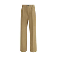 Namacheko Beige Cotton Casual Pants