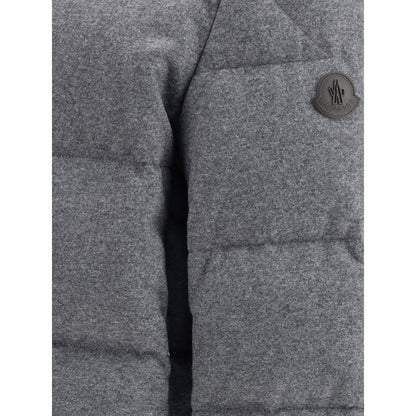 Moncler Gray Polyamide Coat