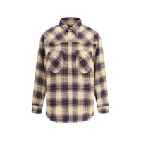 Dsquared² Brown Cotton Pattern Shirt