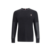 Moncler Grenoble Black Polyamide Sweatshirt
