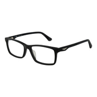 Police Black Cellulose Acetate Glasses (Frames)