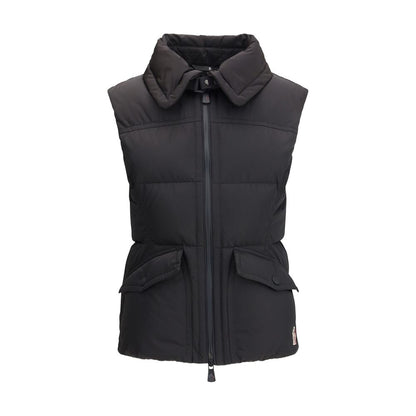 Moncler Grenoble Black Polyester Sleveless Jacket