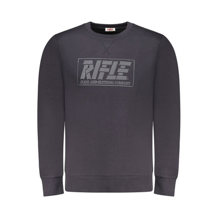 Rifle Blue Cotton Men Sweater